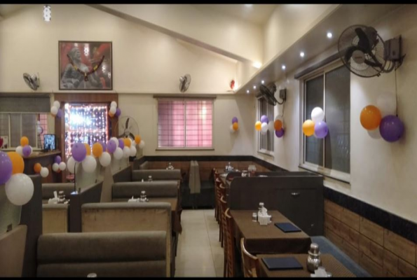 Hall at Lavangi Mirchi Restaurant