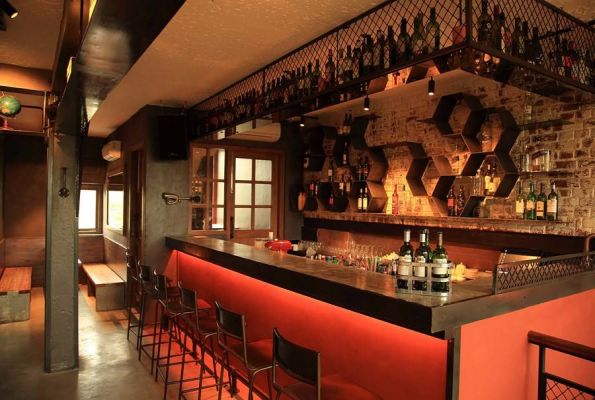 Bar at Hotel Rudra Restaurant And Bar