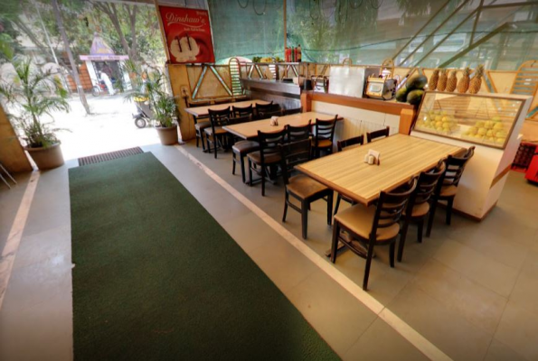 Outdoor Restaurant at Ganraj Pure Veg