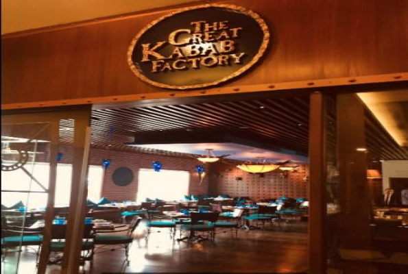 The Great Kabab Factory at Radisson Hotel