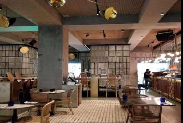 Restaurant at The Bandra Project By Pizzaexpress