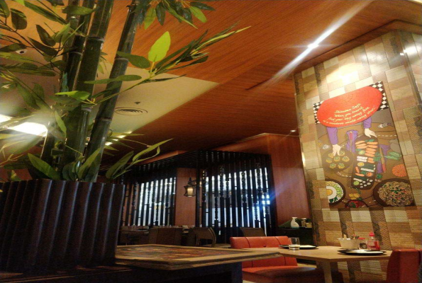 Indoor Restaurant at Shizu San