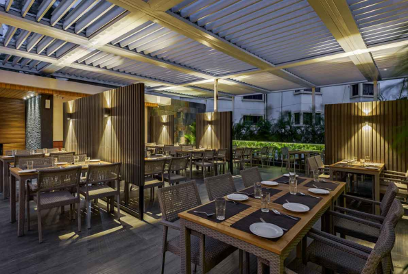 Outdoor at Nimantran Restaurant & Bar