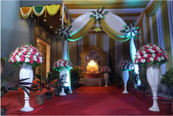 Banquet Hall at Hotel Mathoshree