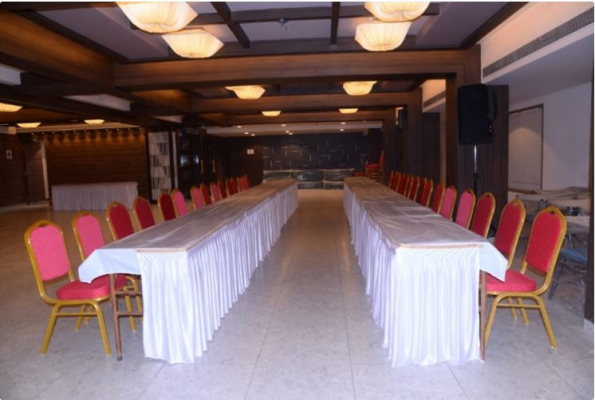 Banquet Hall at Hotel Mathoshree