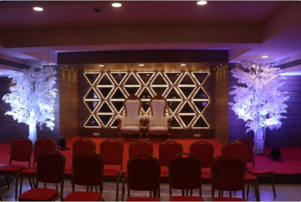 Banquet Hall at Hotel Mathoshree