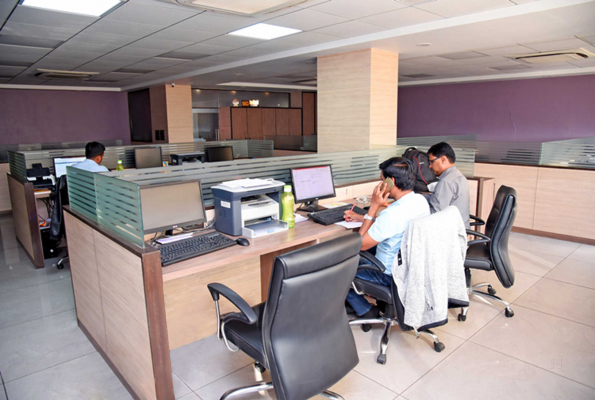 Conference room at Station27 Coworking Hub