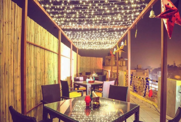 Terrace at The Gol Chakar Cafe Kitchen & Bar