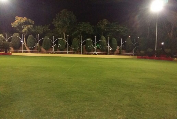 Lawn at Sameer Lawns