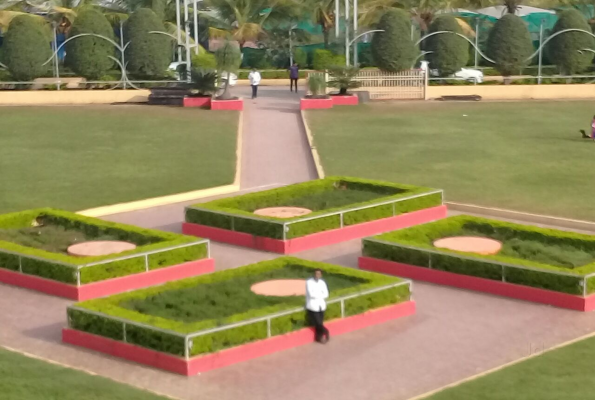 Lawn at Sameer Lawns