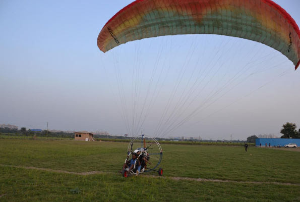 Paramotoring and Paragliding at Veda Adventures