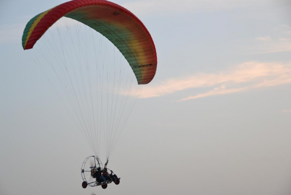 Paramotoring and Paragliding at Veda Adventures