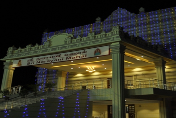 Hall at Sri Narayani Mahal