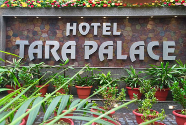 Hall at Hotel Tara Palace