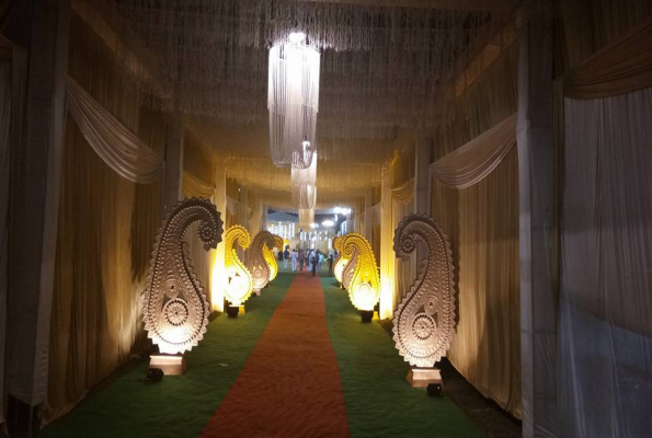 Hall at Khushi Green Lawn