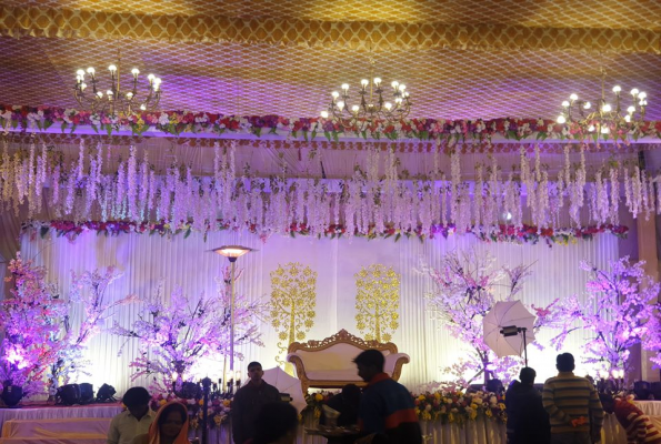 Hall at Khushi Green Lawn