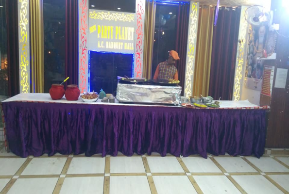 Dinning Hall at Party Planet Ac Banquet Hall