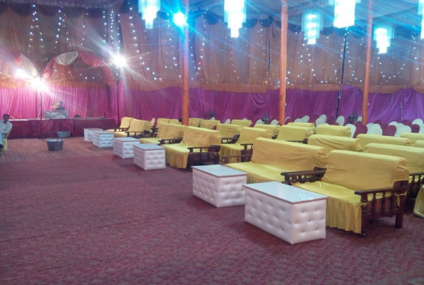 Lawn at J K Marriage Hall