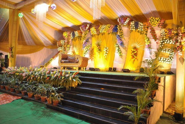 Hall at Hiral Marriage Hall