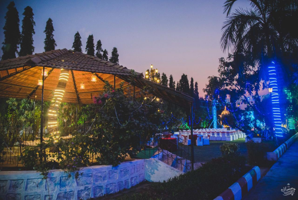 Temple Lawn And Bamboo Lawn at Pushp Vatika Resort & Lawns