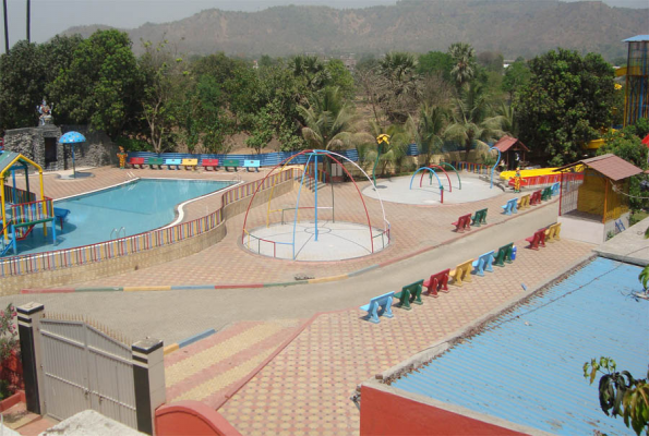 Lawn at Shivganga Waterpark And Resort