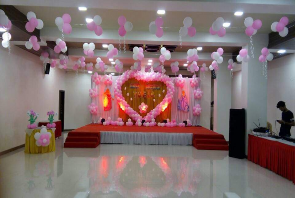 Hall at Shubh Banquets