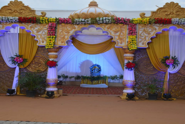 Lawn at Grishma Garden Marriage Hall And Ground