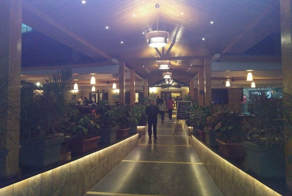 Hall at Hotel Golden Palms