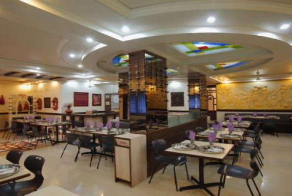 Dining Area at Hotel Suyash Deluxe