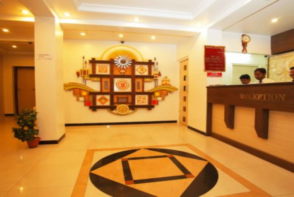 Hall at Hotel Suyash Deluxe