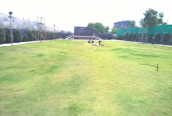 Lawn at Goyal Garden