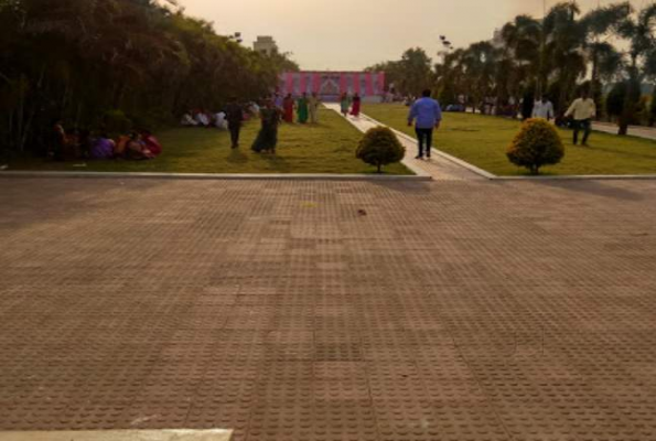 Lawn at Nanashree Lawns