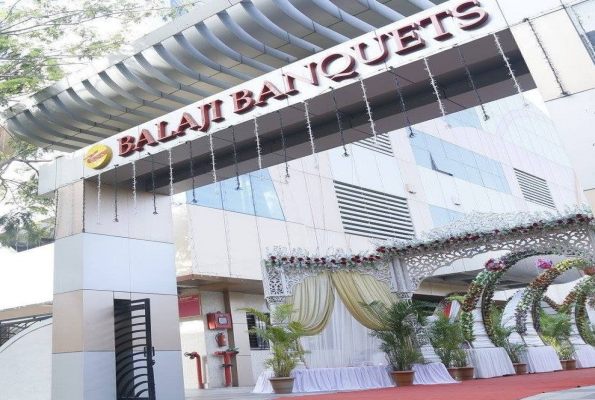 Hall 1 at Balaji Banquets