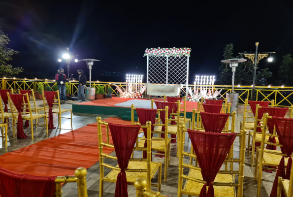 Gazebo Party Lawn at Hotel Rajpur Heights