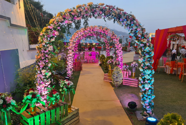 Gazebo Party Lawn at Hotel Rajpur Heights