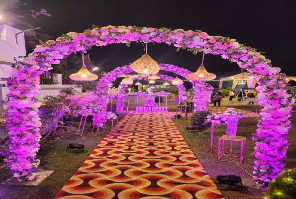 Gazebo Party Lawn at Hotel Rajpur Heights