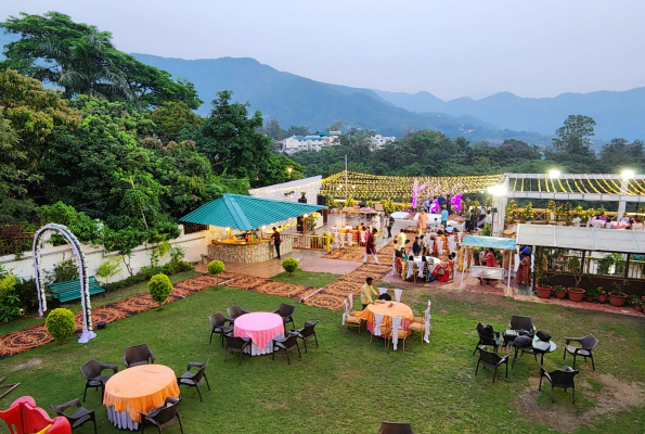 Gazebo Party Lawn at Hotel Rajpur Heights