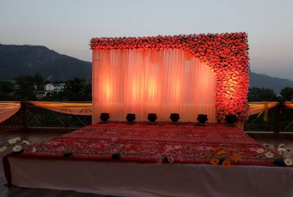 Gazebo Wedding Destination at Hotel Rajpur Heights