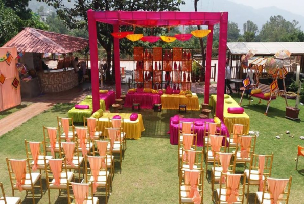 Gazebo Wedding Destination at Hotel Rajpur Heights