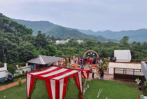 Gazebo Wedding Destination at Hotel Rajpur Heights