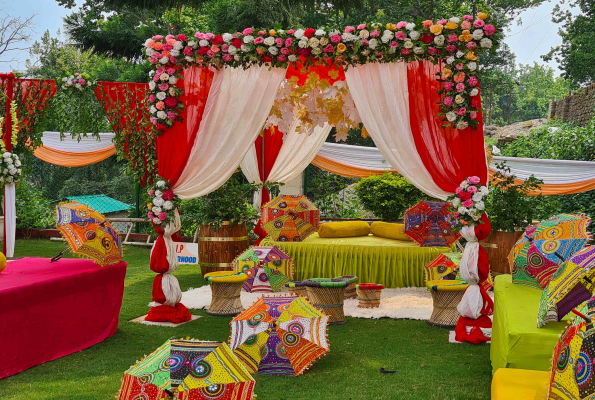 Gazebo Wedding Destination at Hotel Rajpur Heights