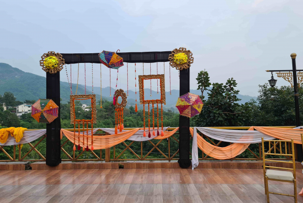 Gazebo Wedding Destination at Hotel Rajpur Heights