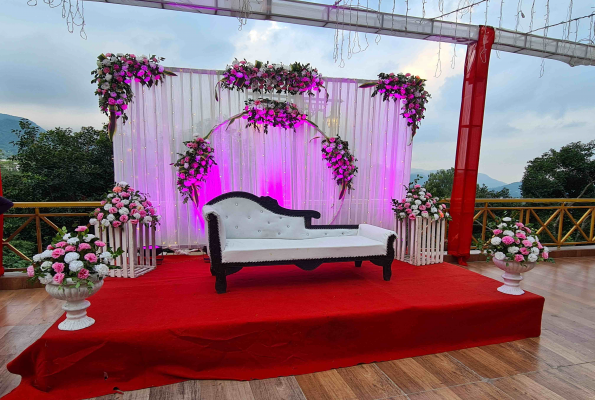 Gazebo Wedding Destination at Hotel Rajpur Heights