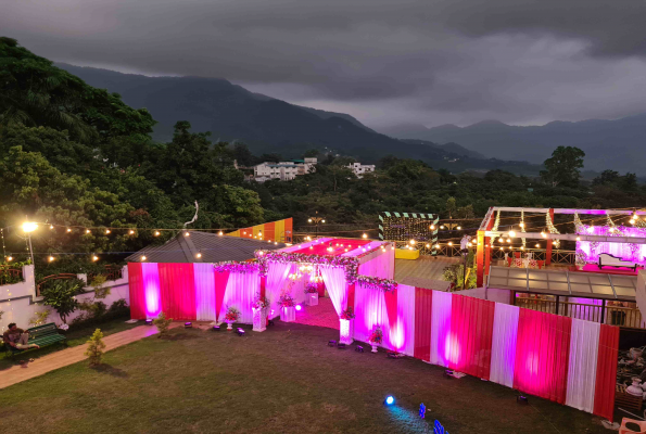 Gazebo Wedding Destination at Hotel Rajpur Heights