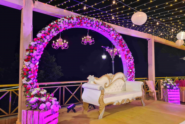 Gazebo Wedding Destination at Hotel Rajpur Heights