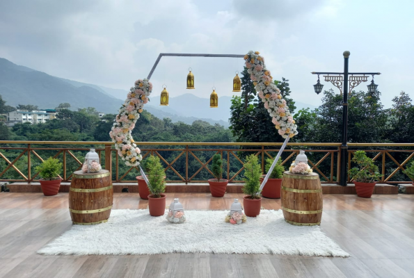 Gazebo Wedding Destination at Hotel Rajpur Heights