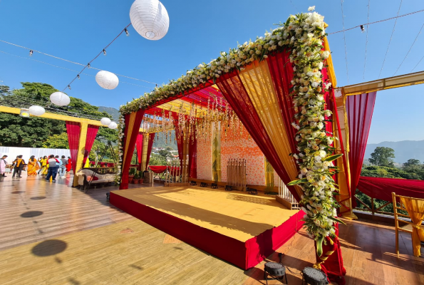 Gazebo Wedding Destination at Hotel Rajpur Heights