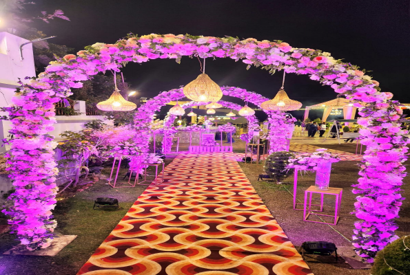 Gazebo Wedding Destination at Hotel Rajpur Heights