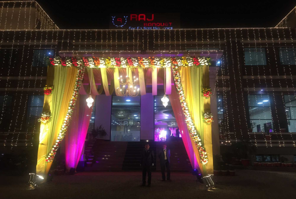 Hall 1 at Raj Banquet Hall