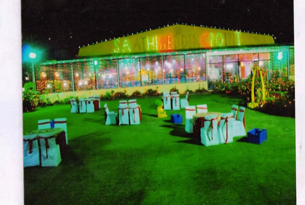 Lawn at Saathi Wedding Point